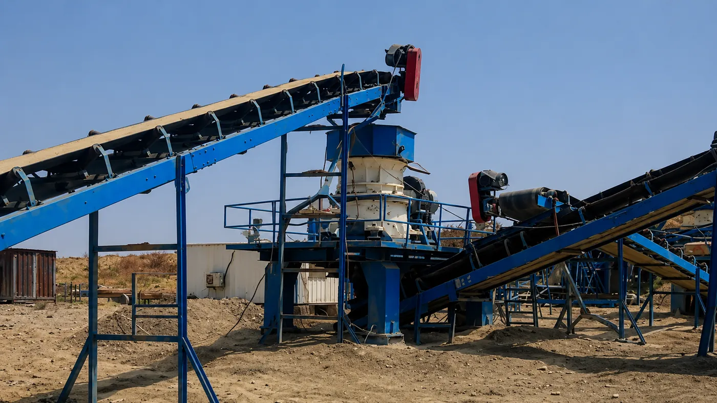 250 TPH Aggregate Plant at Singareni