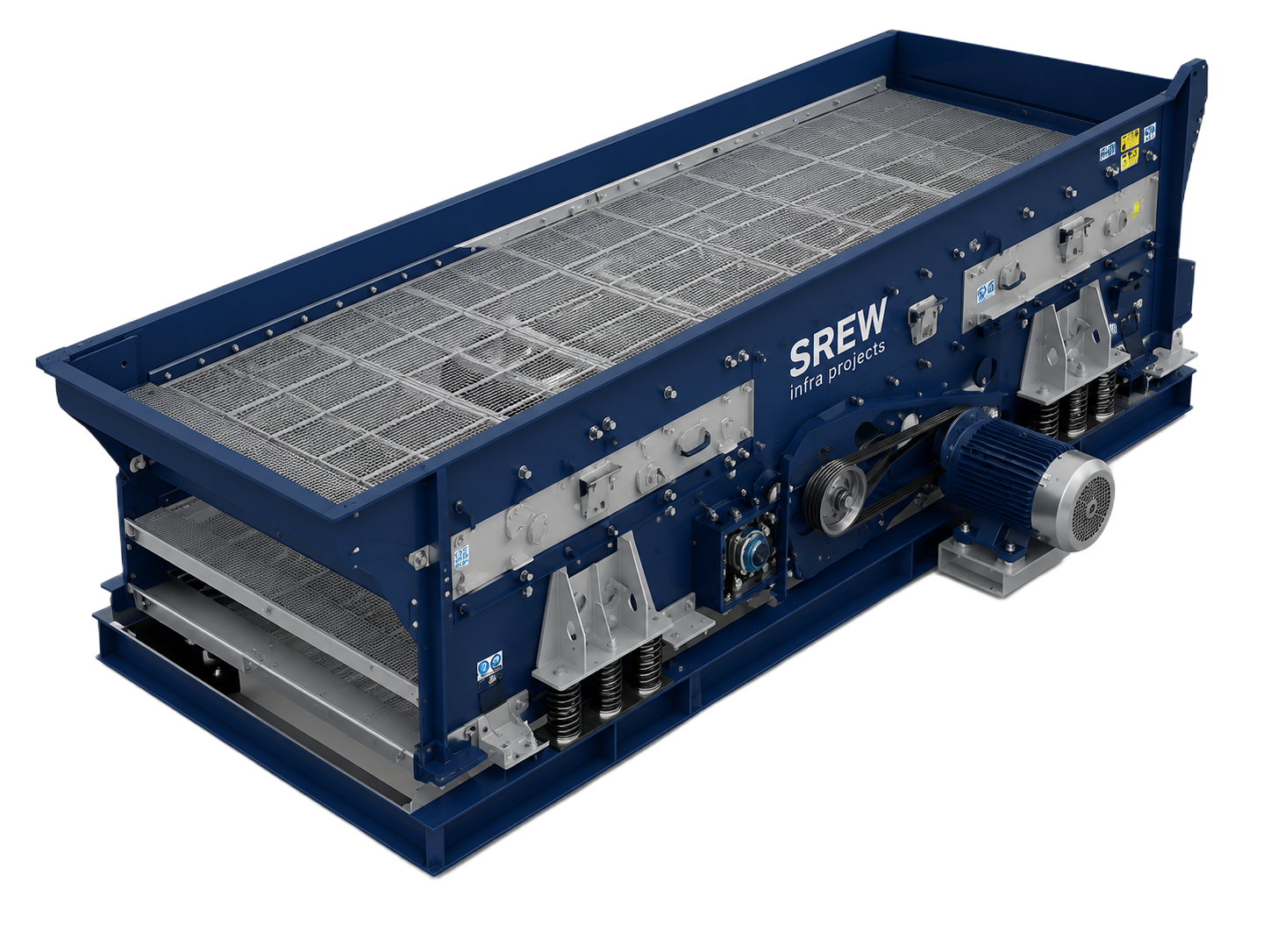 Triple Shaft Vibrating Screen
