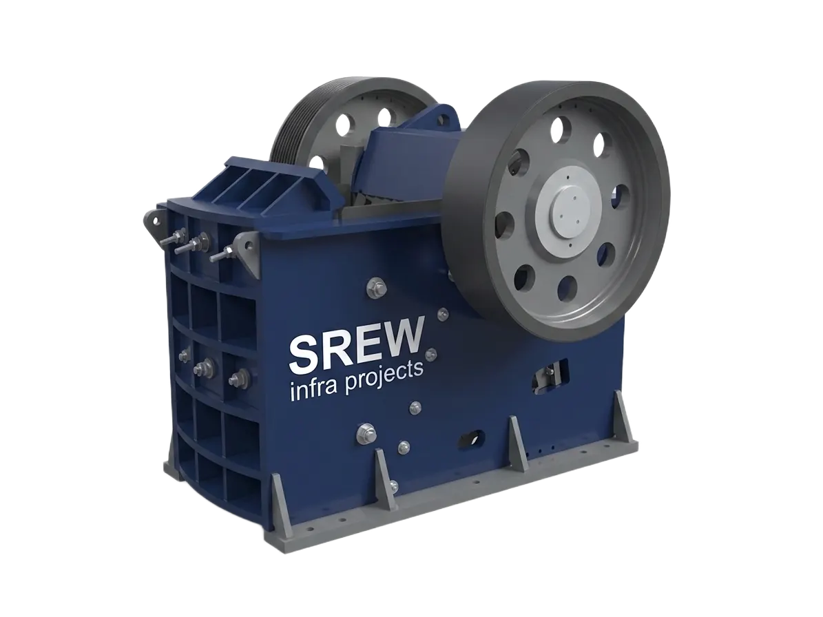 Jaw crusher built by SREW Projects