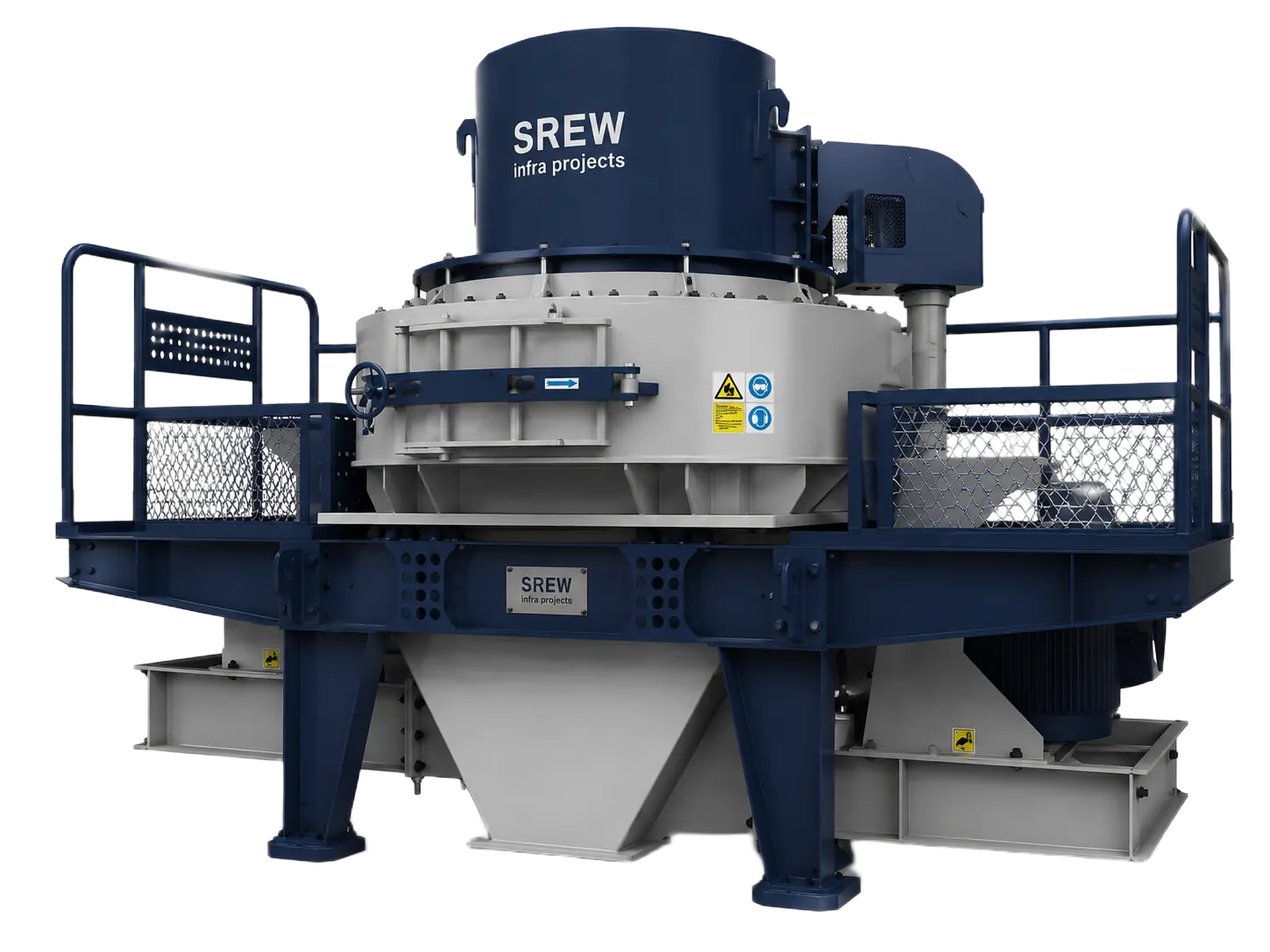 VSI sand making machine built by SREW Projects