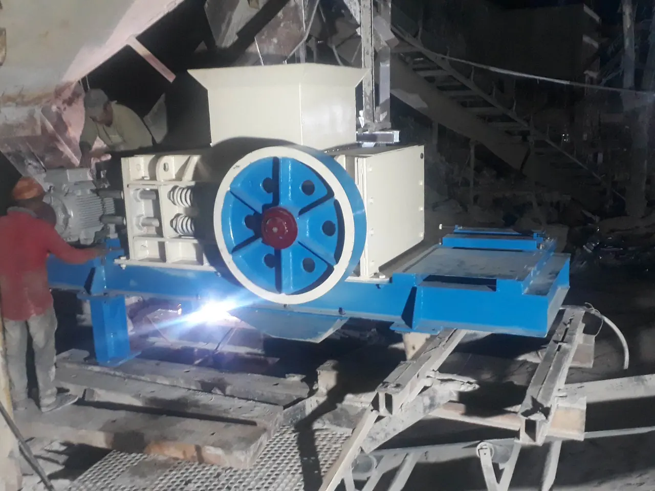 European type jaw crusher by SREW Projects