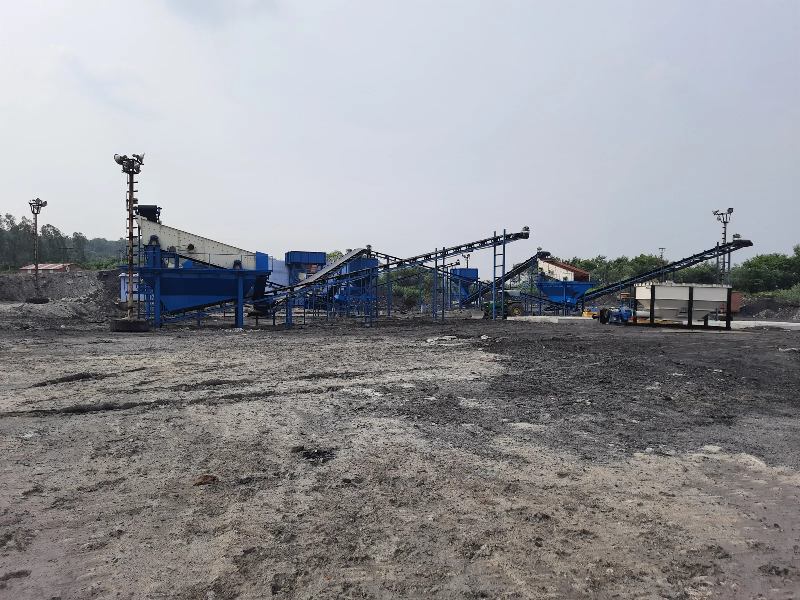 150 TPH stone crusher plant built by SREW Projects