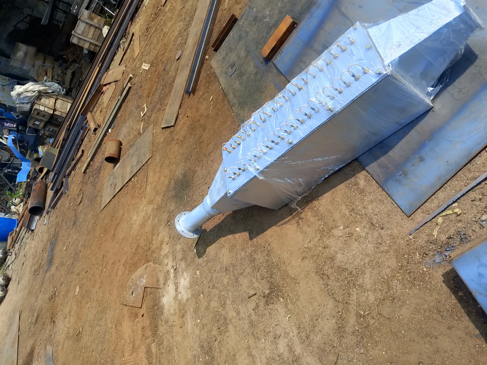 Pulverizer Machine by SREW Projects Hyderabad – dust collector crusher plant