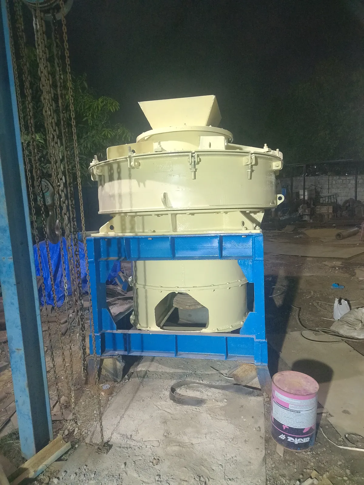 Hydraulic cone crusher at the works - SREW Projects