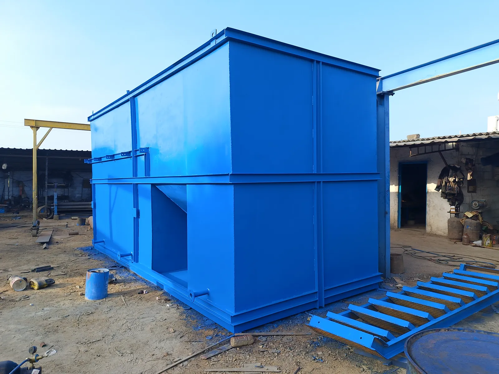 Tank and filter fabrication - SREW Projects, Hyderabad