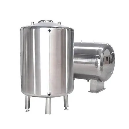 800 L SS Chemical Tank fabricated by SREW Projects, Hyderabad