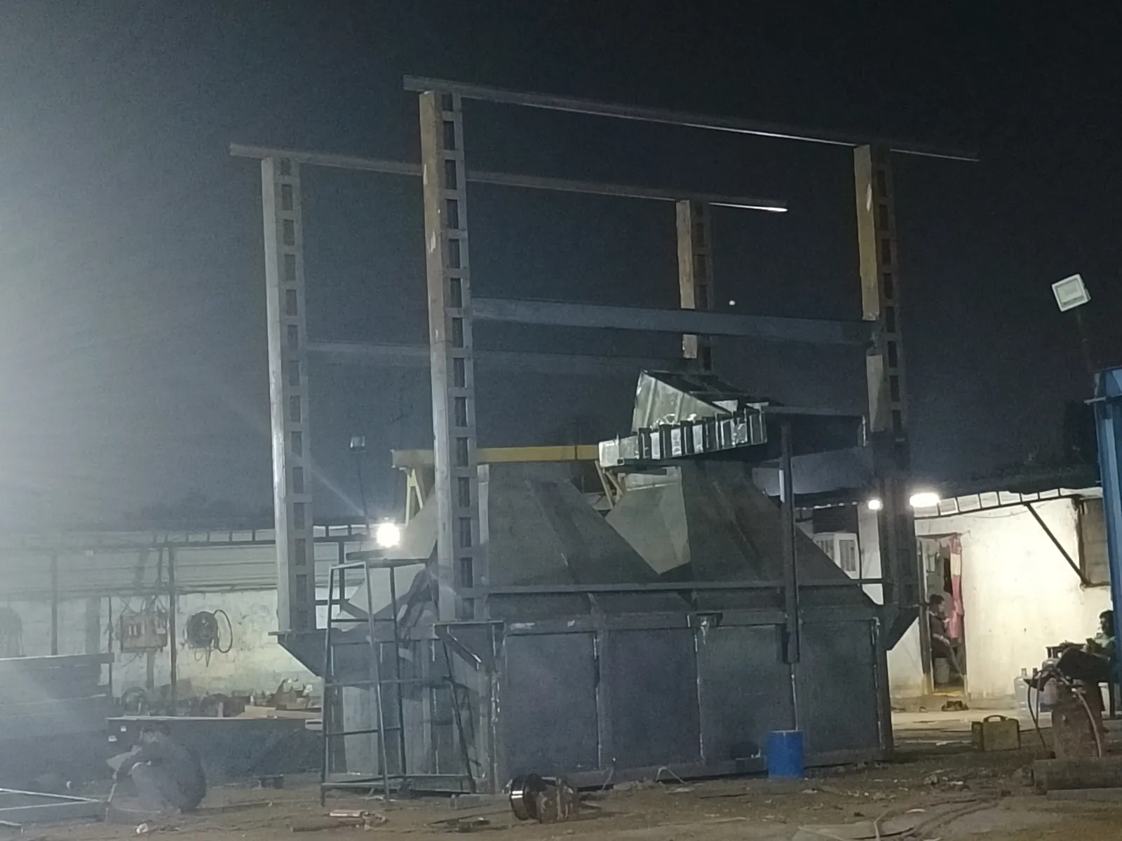 Heavy fabrication shop - SREW Projects, Hyderabad