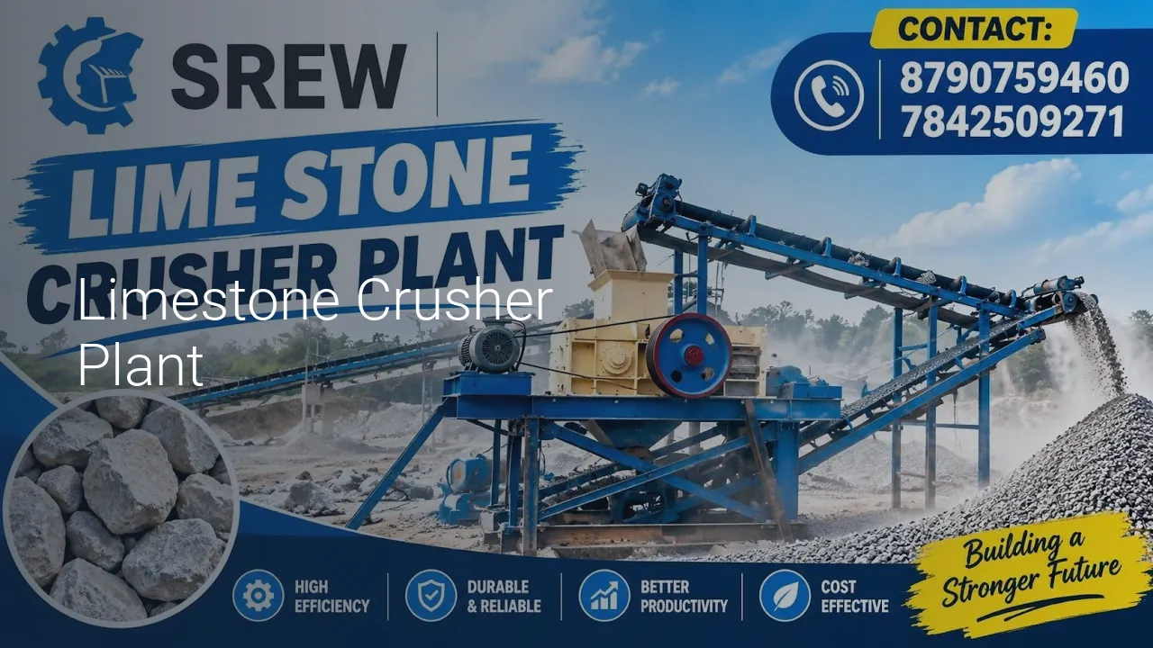 Limestone Crusher Plant - SREW Projects video